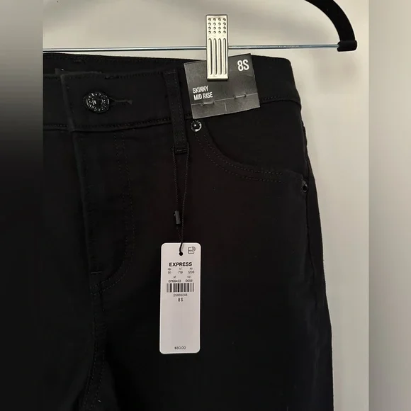 Express skinny mid rise, size 8S. New with tags. - Picture 2 of 3